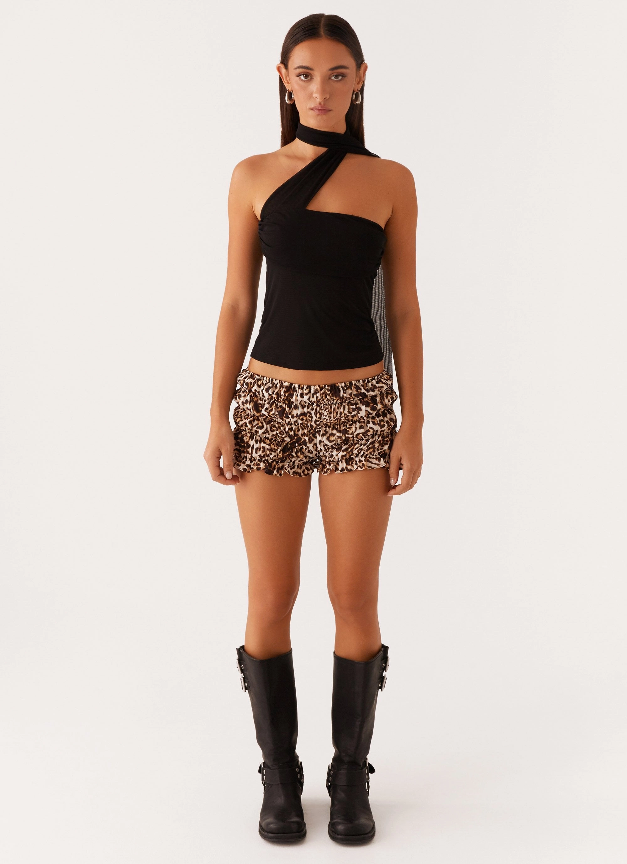 NoSlipSurface AthleticInspired Tennessee Top - Black