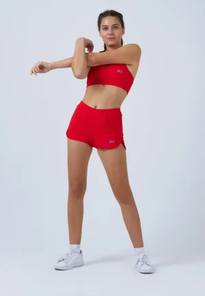 Tennis 2-in-1 Shorts, red