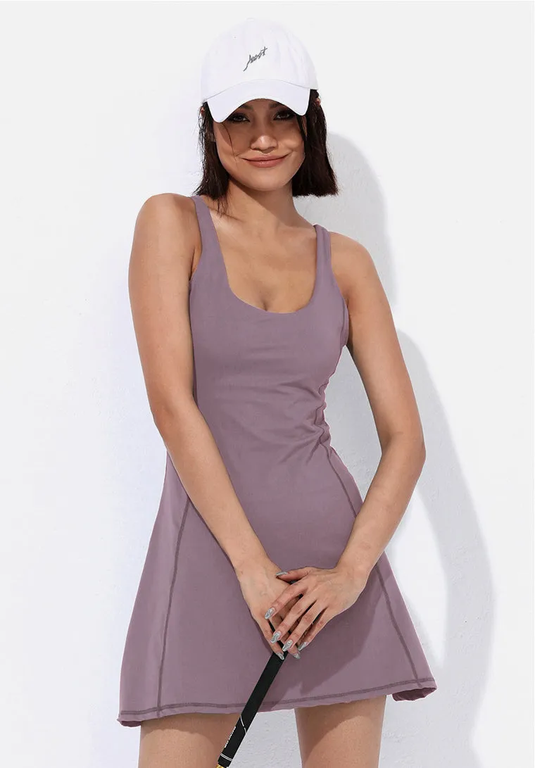 Tennis Dress Built-in Bra and Shorts