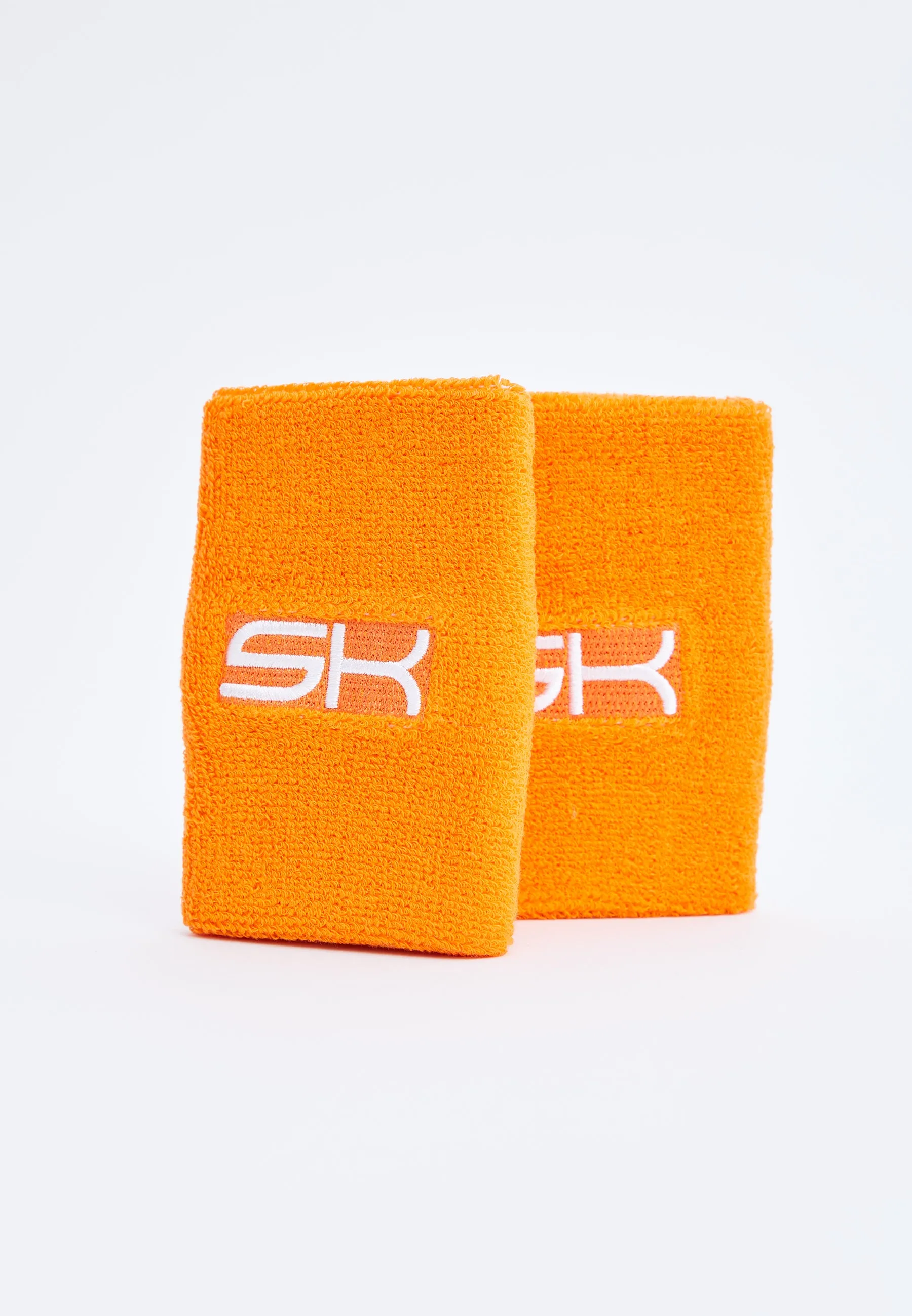 Tennis Wristbands large, 2 pcs, orange