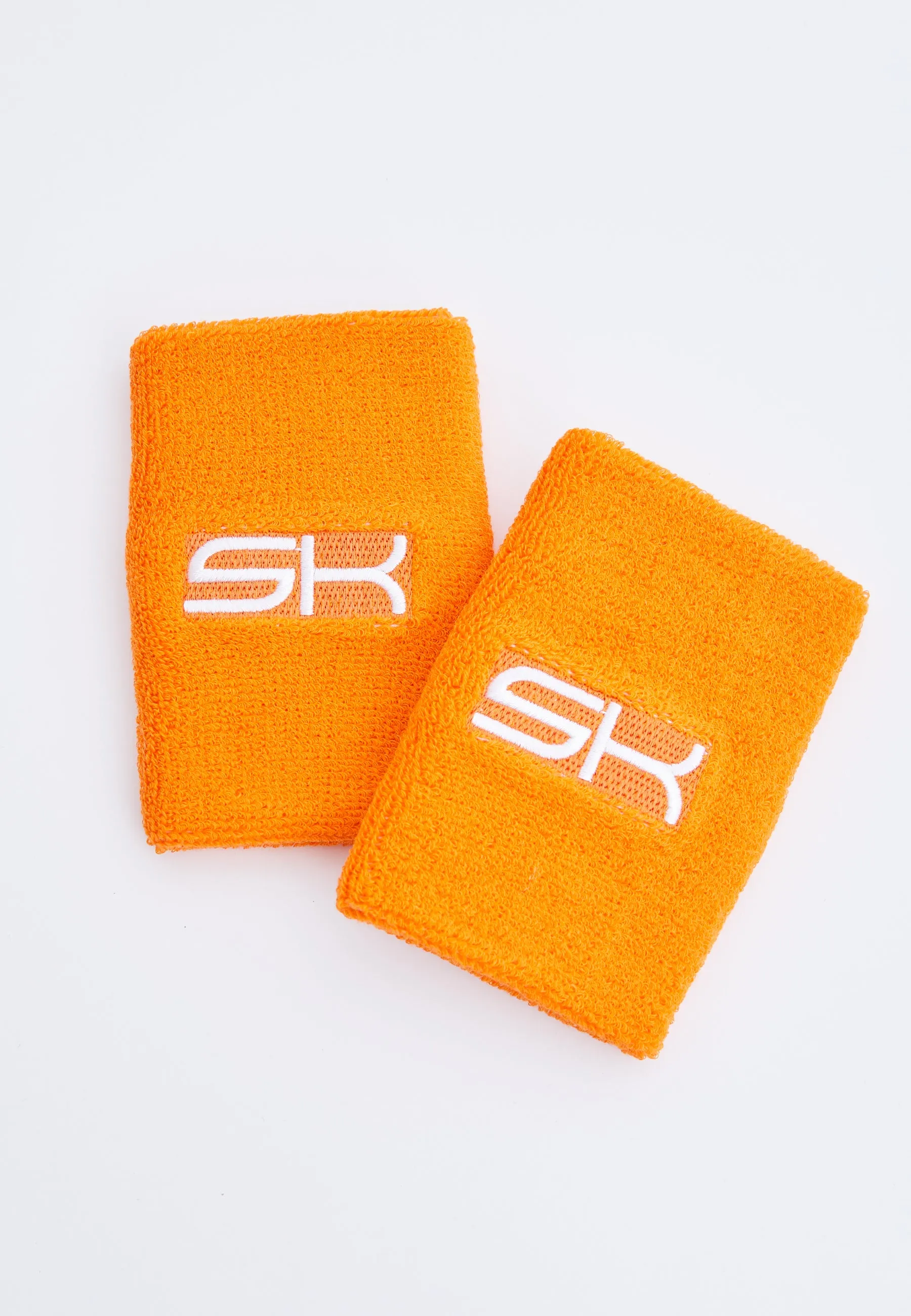 Tennis Wristbands large, 2 pcs, orange