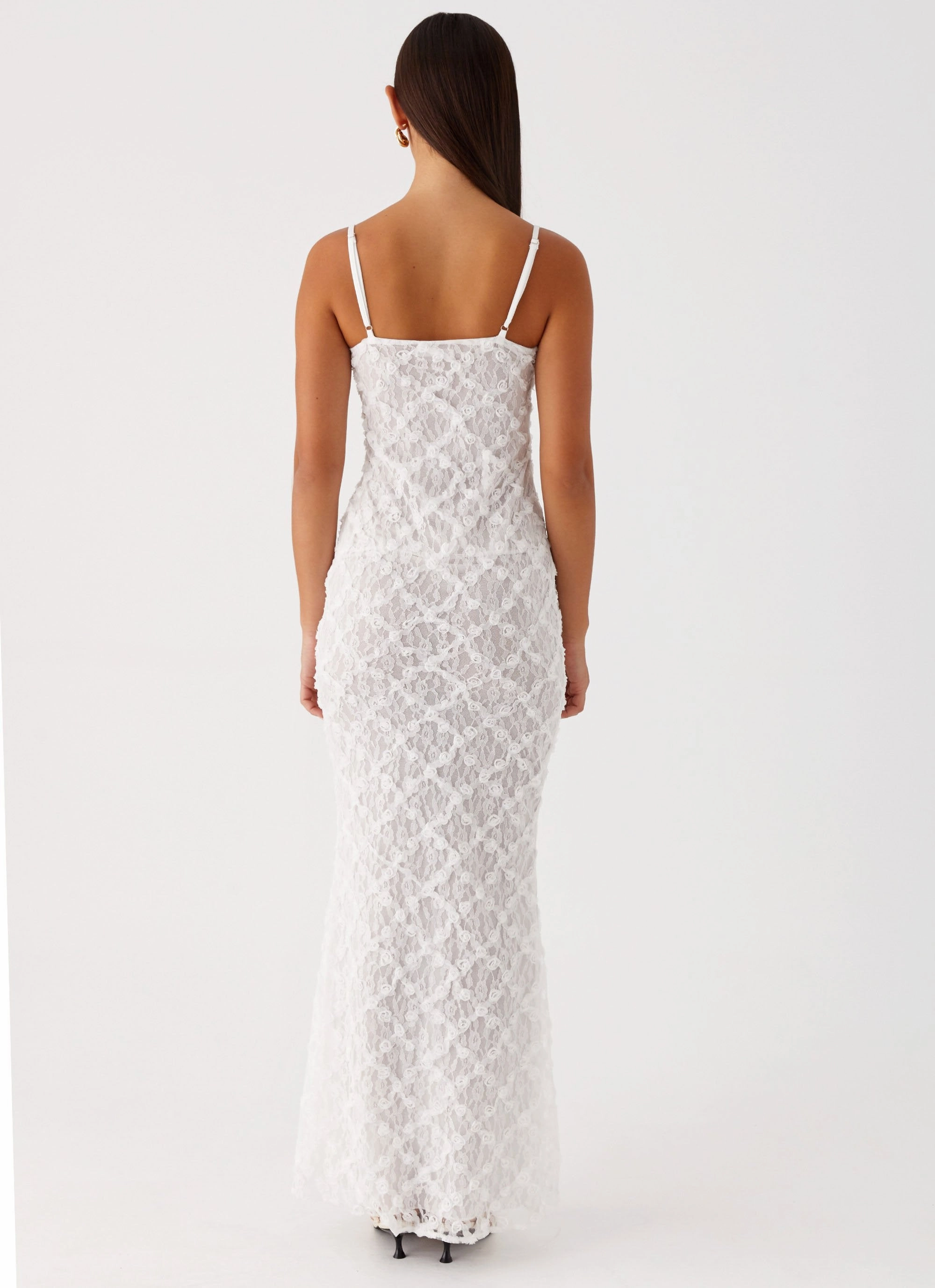 Gentle Fit Bright Vibe That Girl Maxi Dress - White