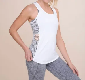The Tara Tank: Fishnet Racerback Active Tank