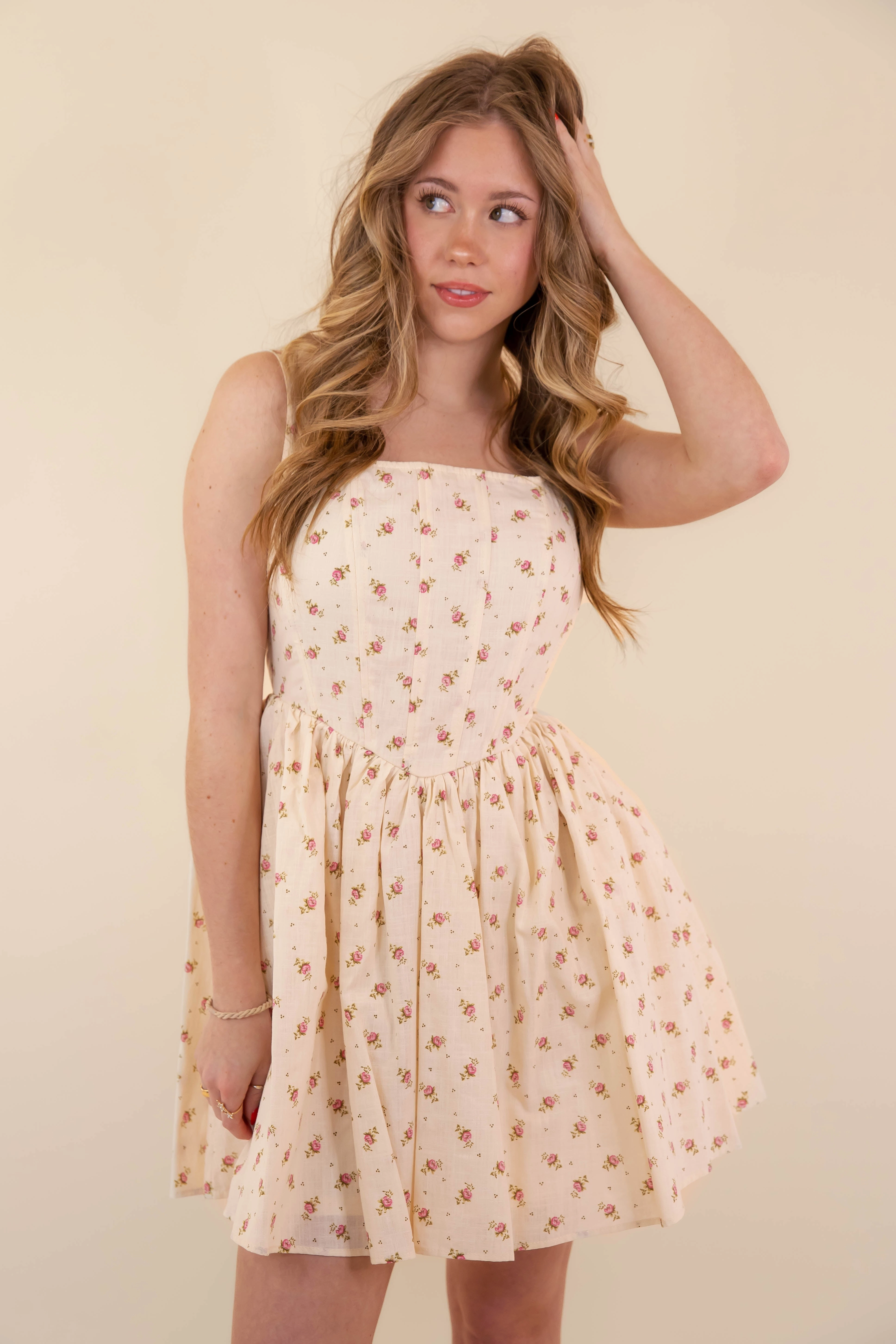 Lace-Sleeve Simplistic Mood The Passing of Time Dress