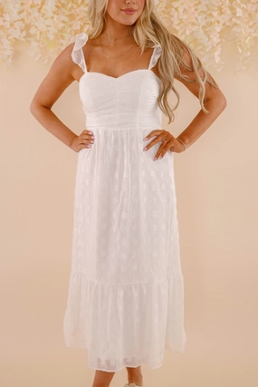 The Things I'll Do Midi Dress Smooth Line Luxe Mood