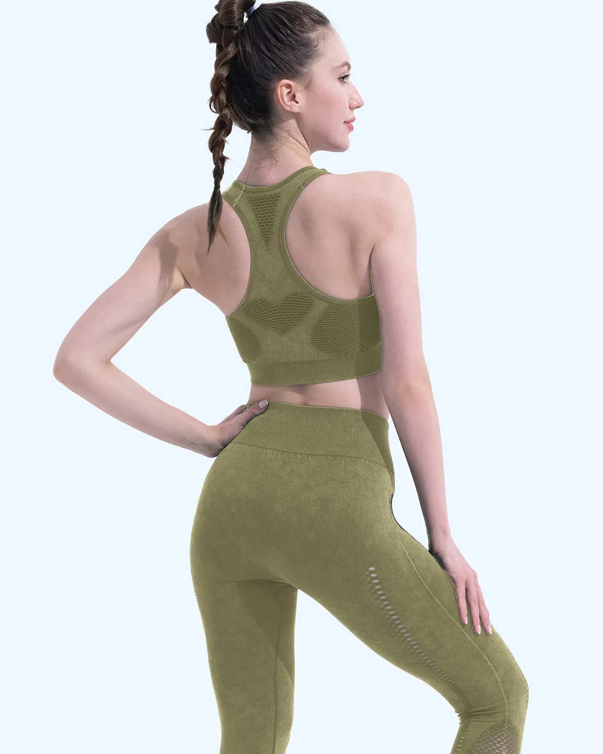 Thea Sports Bra - Green
