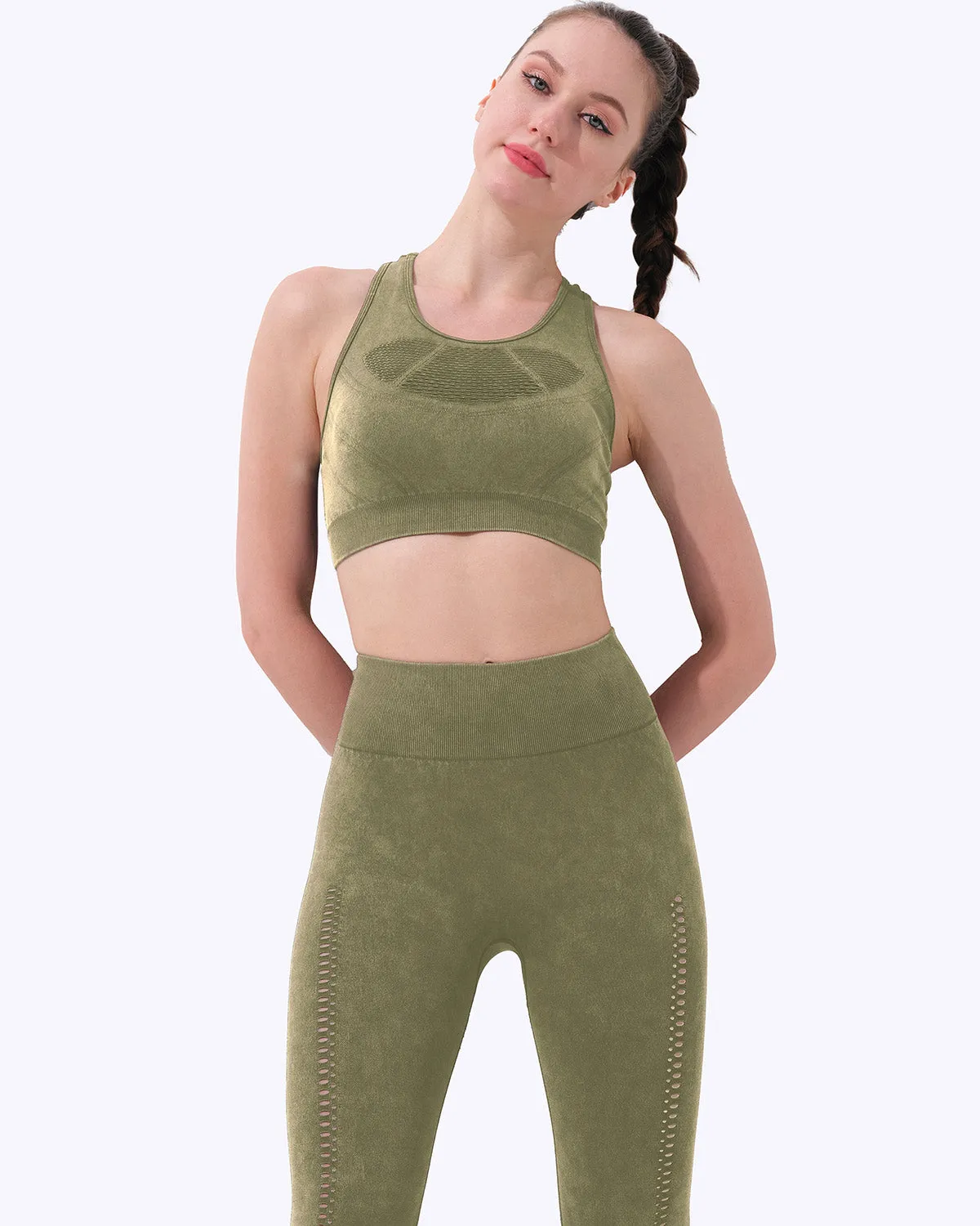 Thea Sports Bra - Green
