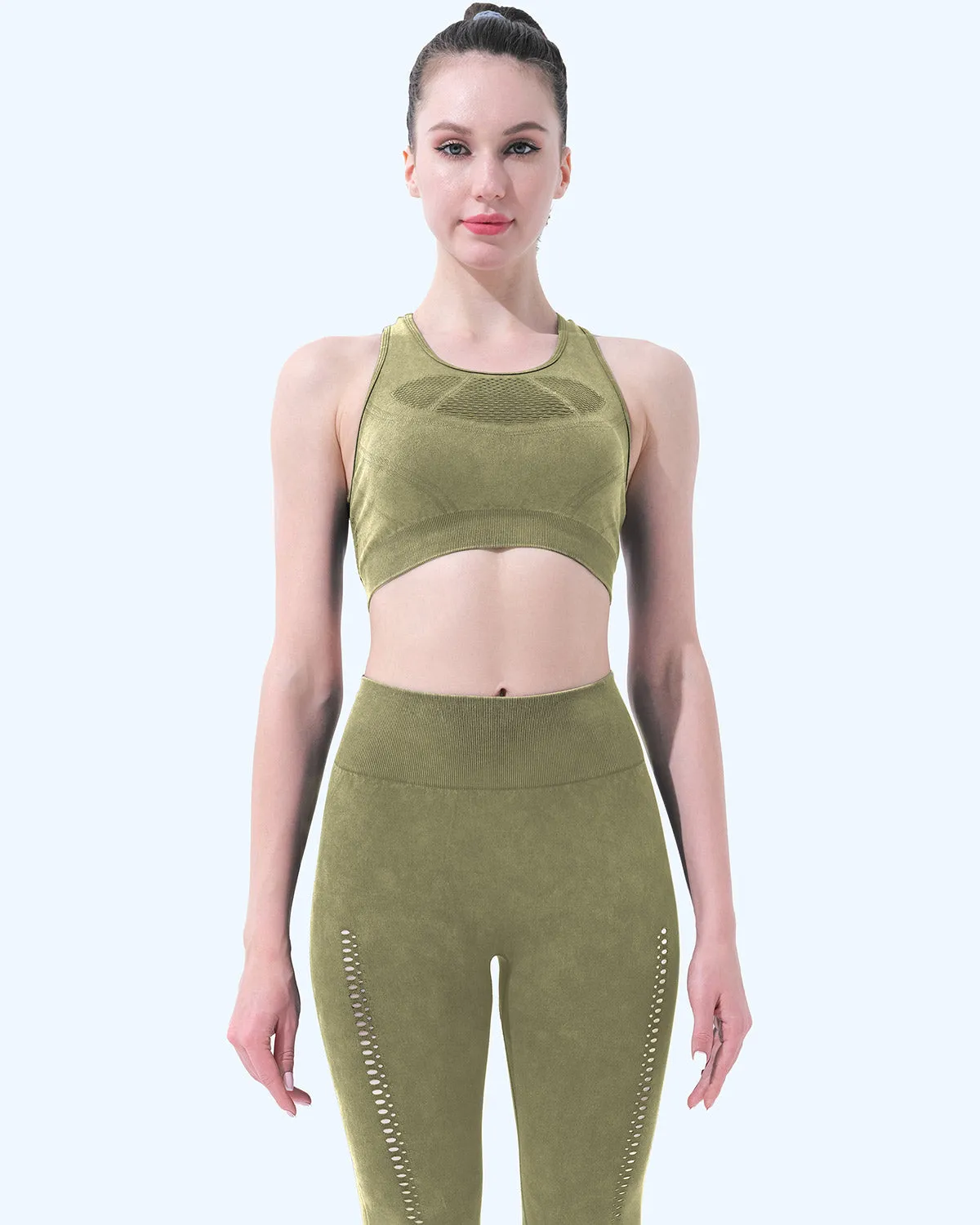 Thea Sports Bra - Green