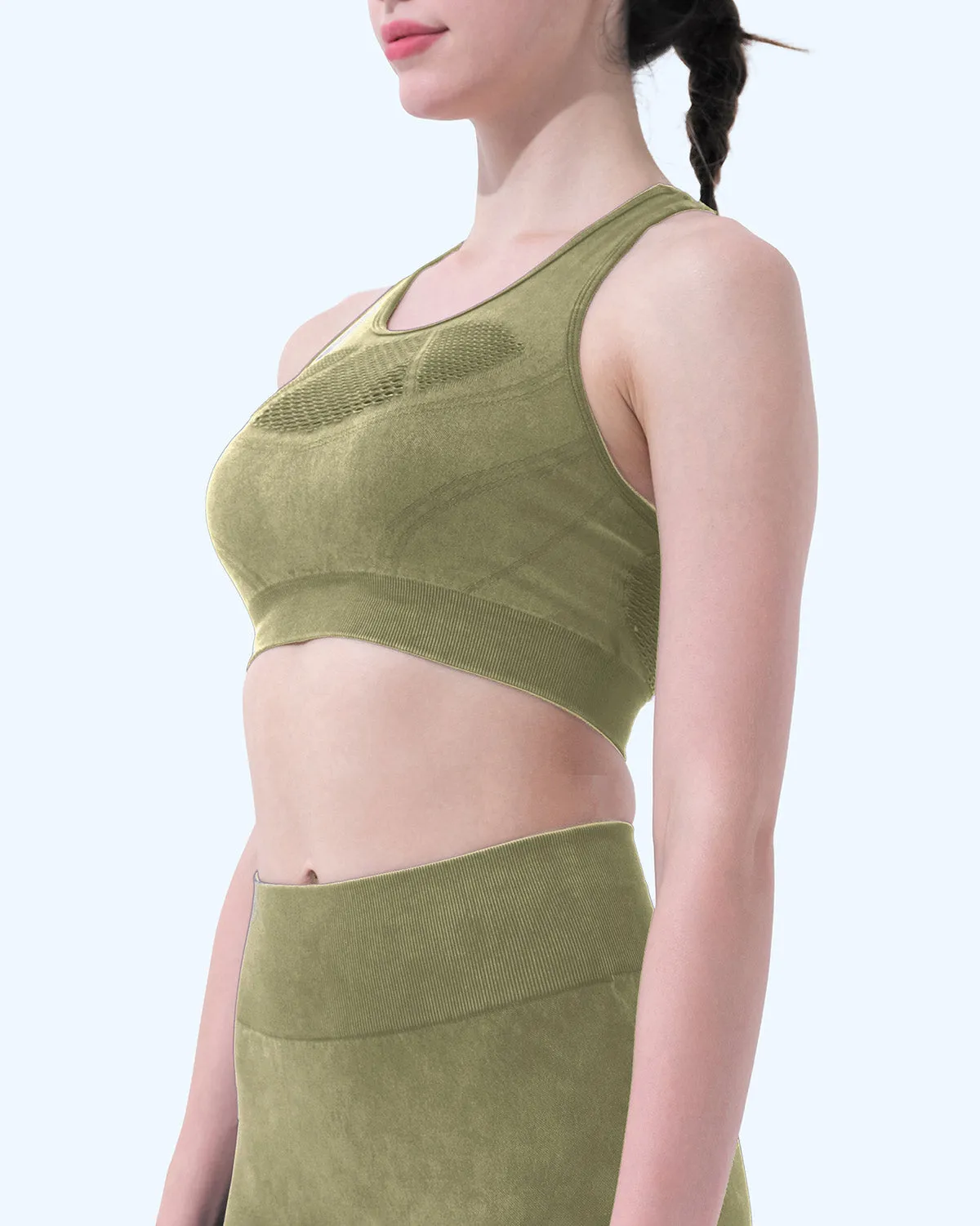 Thea Sports Bra - Green