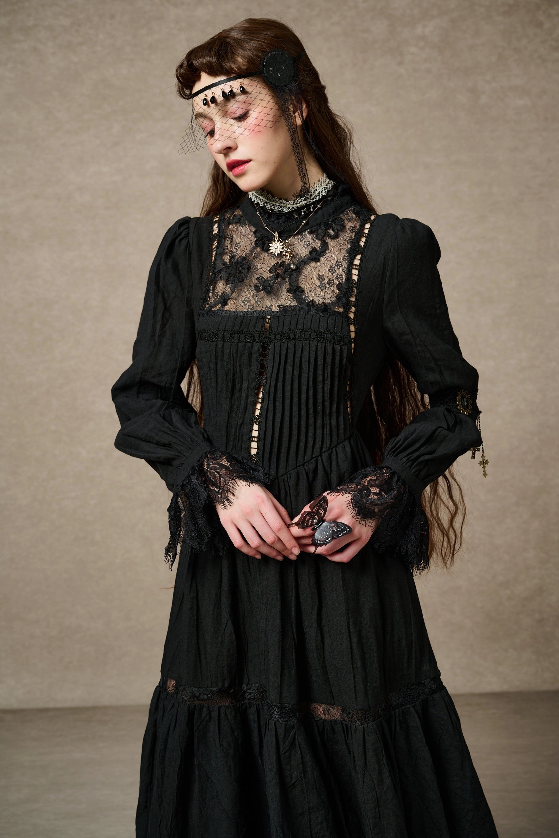Blackout fabric Beverly 31| victorian linen dress