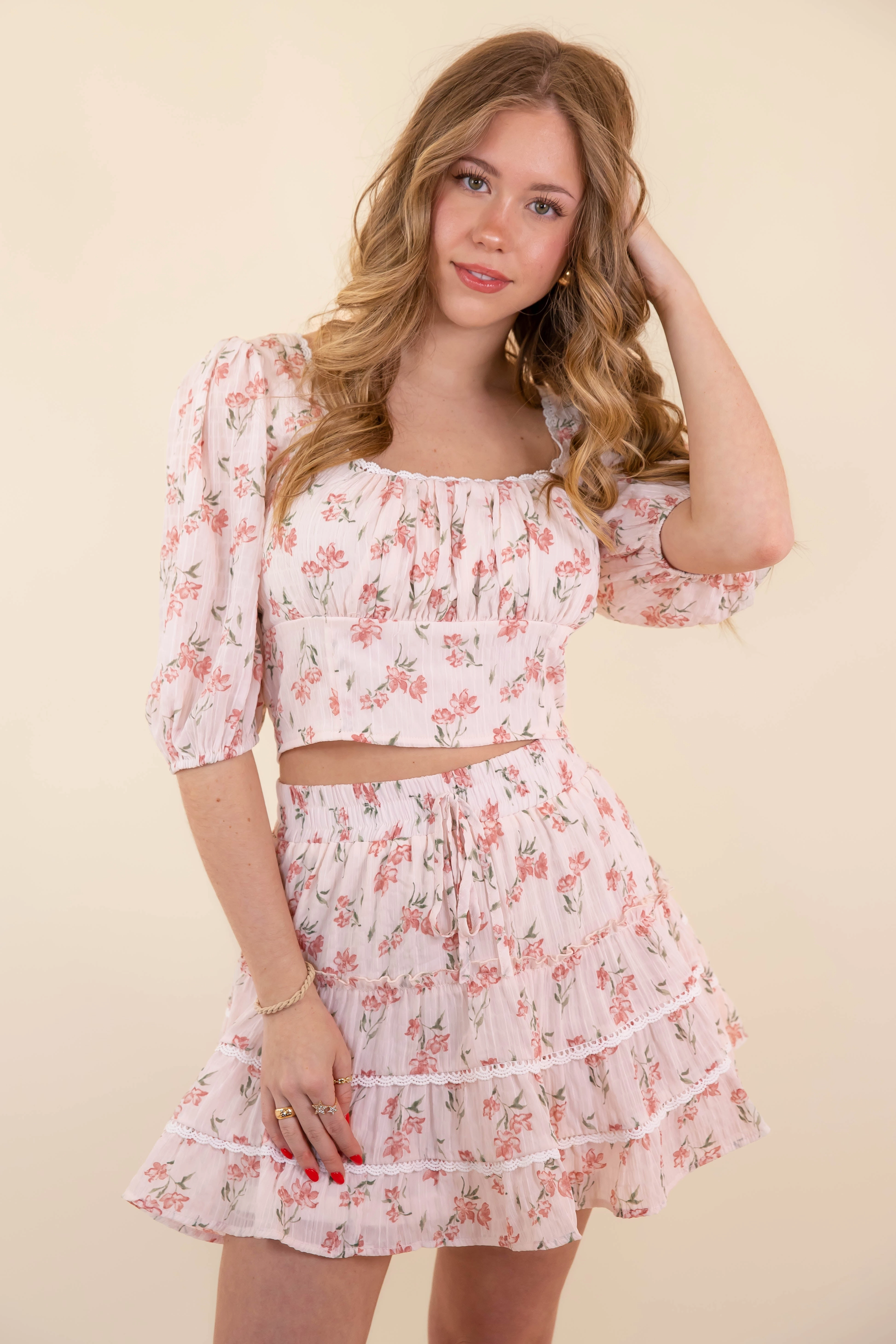 Soft Knit Think It Through Crop Top