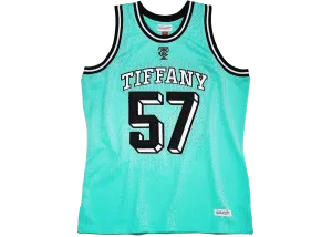 Tiffany & Co. x NBA x Mitchell & Ness Basketball Jersey Tiffany Blue/Black
