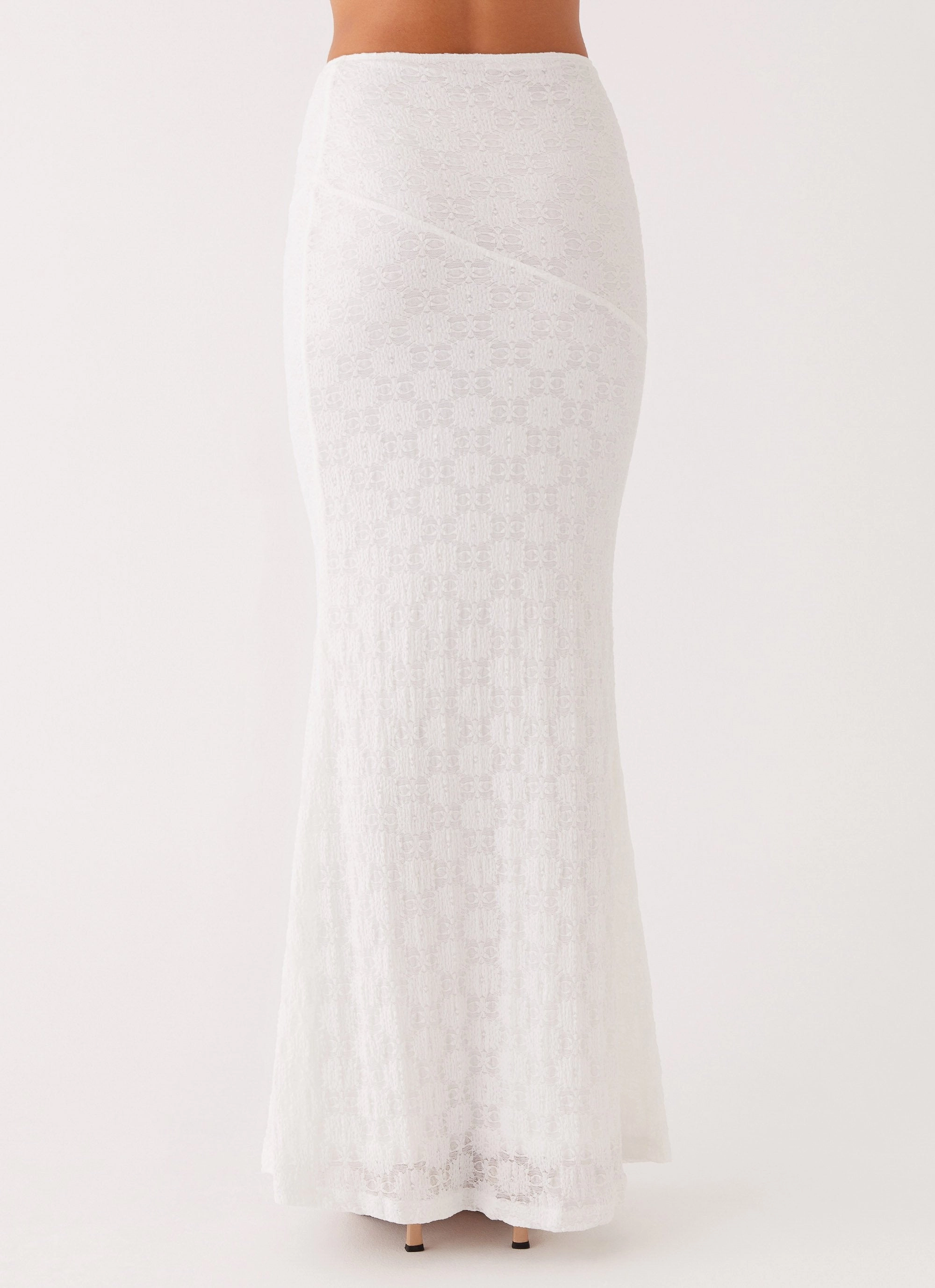 clean look Issey Maxi Skirt - White