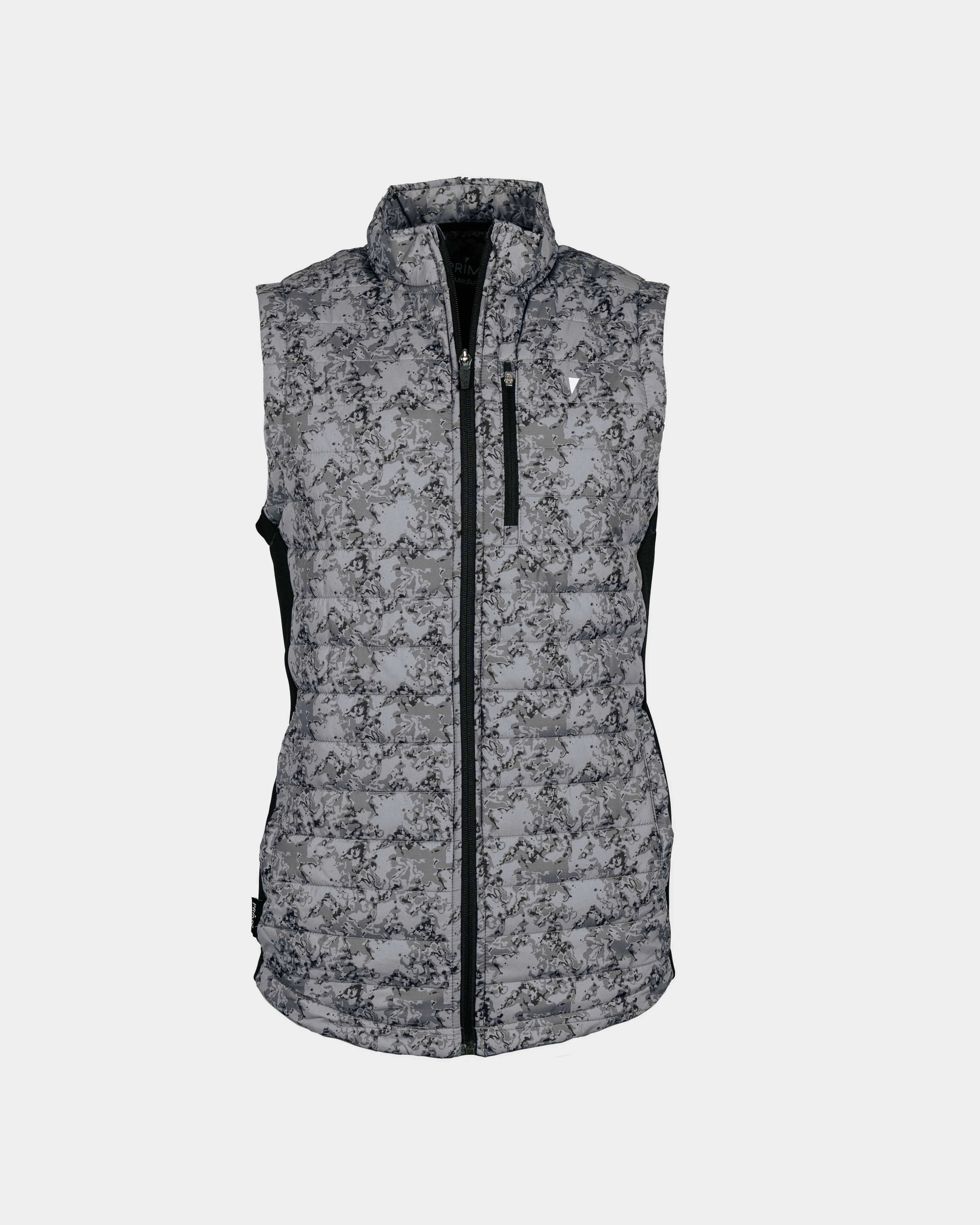 Marble Puff Vest Non Irritating Seams
