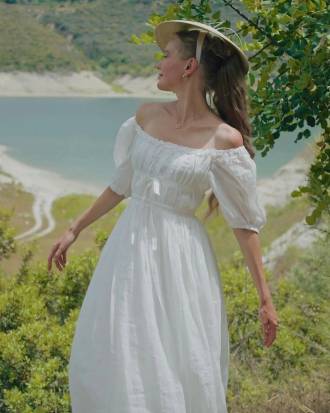 Osmanthus 01 | maxi linen dress Weekend Adventure
