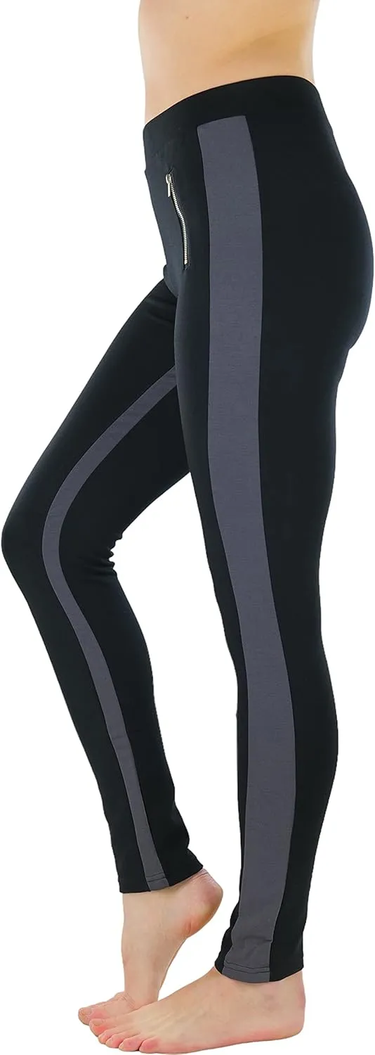 ToBeInStyle Women's Stylish Stretchy Twill Skinny Jeggings Pants