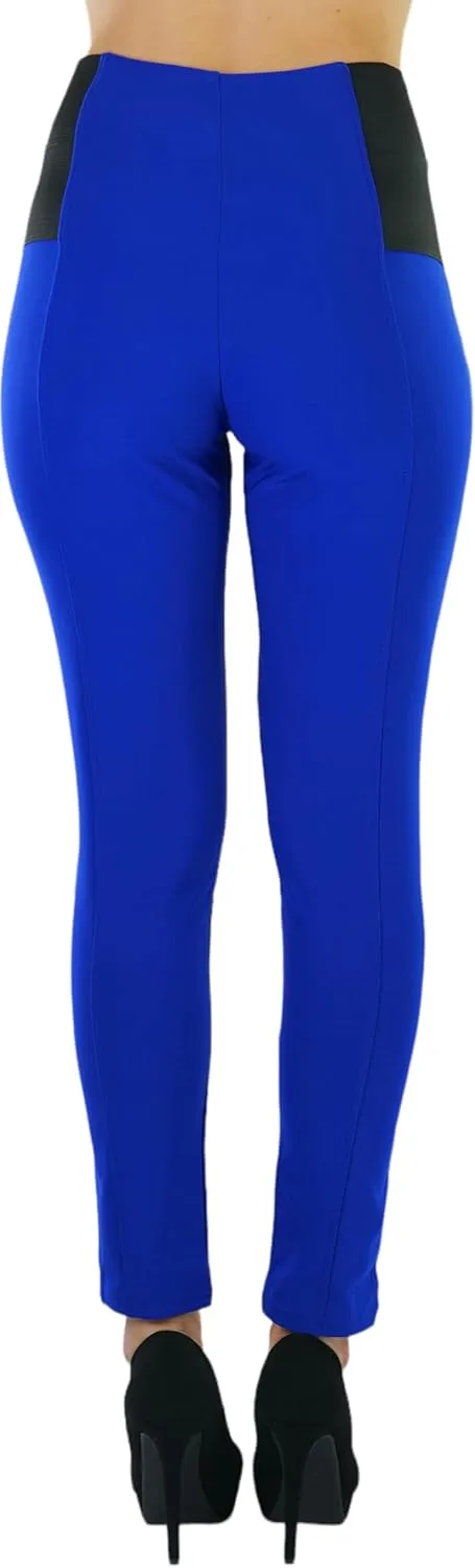 ToBeInStyle Women's Stylish Stretchy Twill Skinny Jeggings Pants