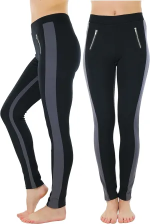 ToBeInStyle Women's Stylish Stretchy Twill Skinny Jeggings Pants