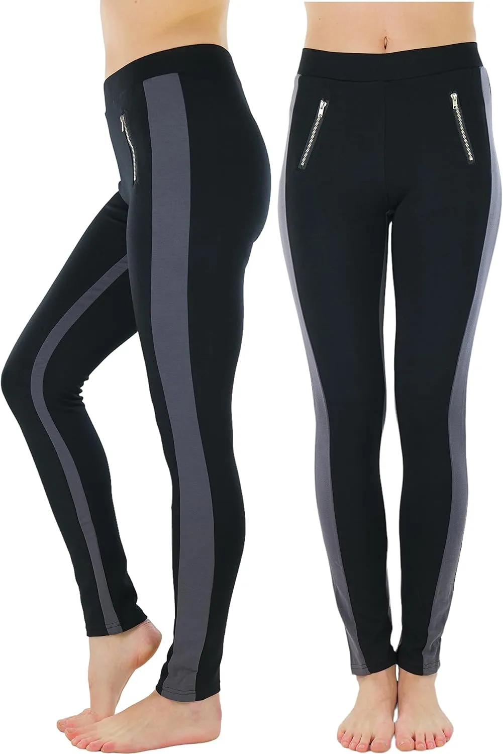 ToBeInStyle Women's Stylish Stretchy Twill Skinny Jeggings Pants