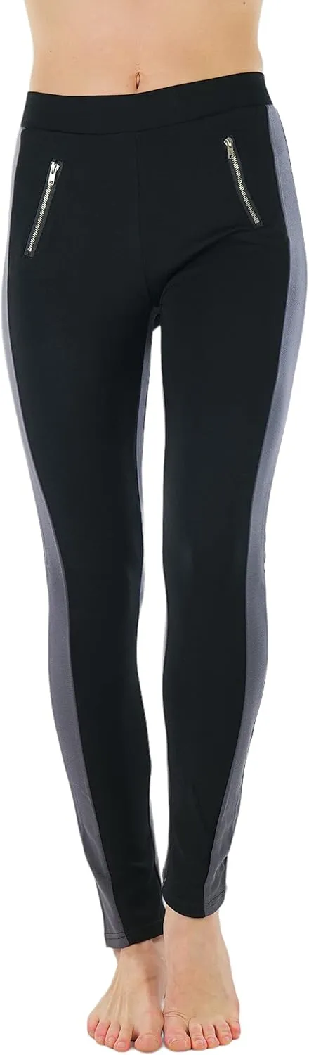 ToBeInStyle Women's Stylish Stretchy Twill Skinny Jeggings Pants