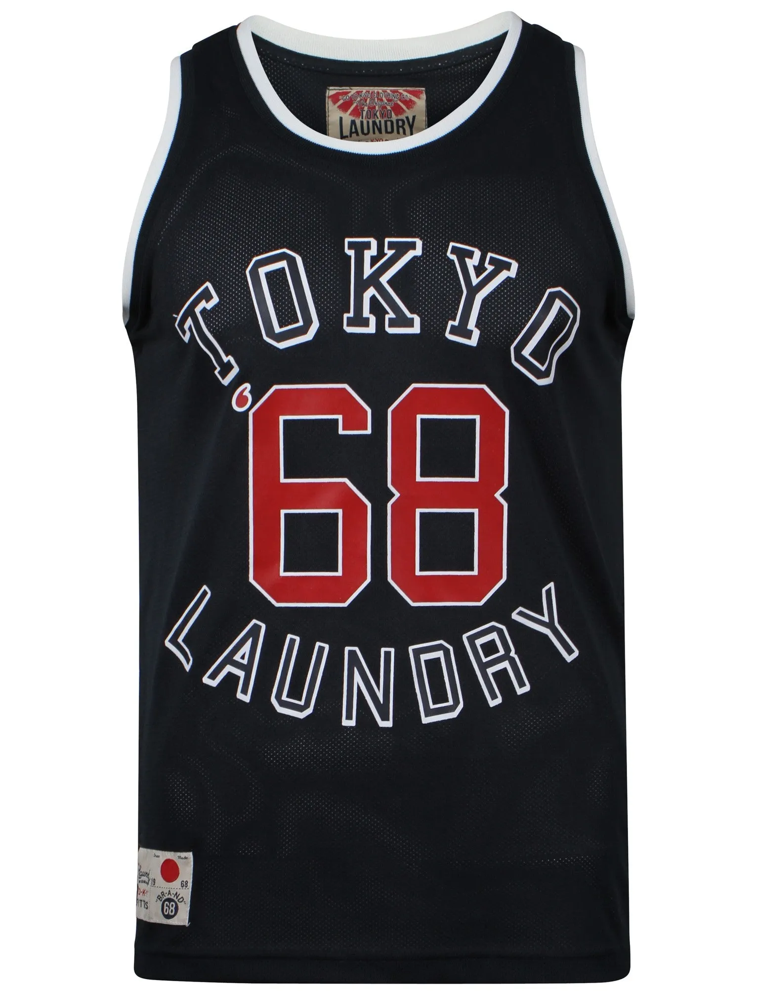 Tokyo Laundry Rookie Navy Basketball Vest