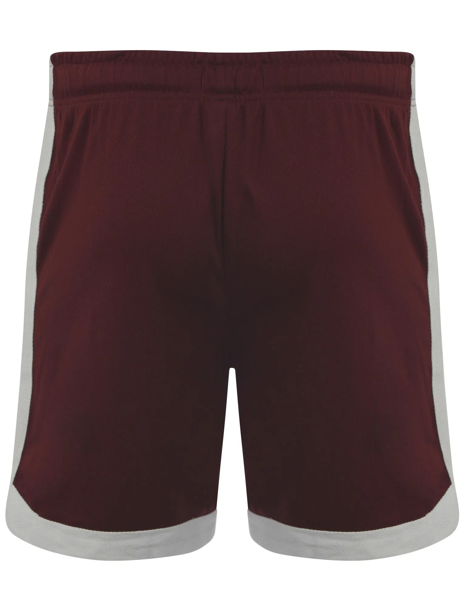 Tokyo Laundry Westbrook oxblood basketball shorts