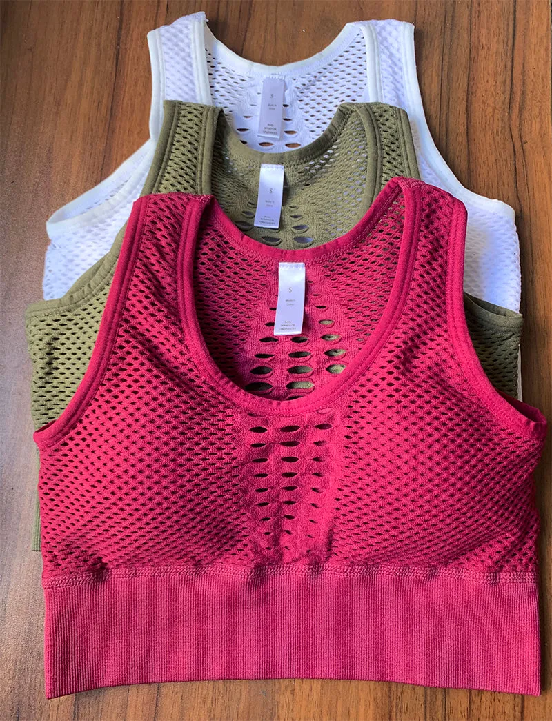 Top Fitness Workout Padded Yoga Bra