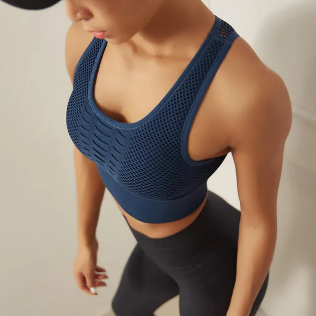 Top Fitness Workout Padded Yoga Bra