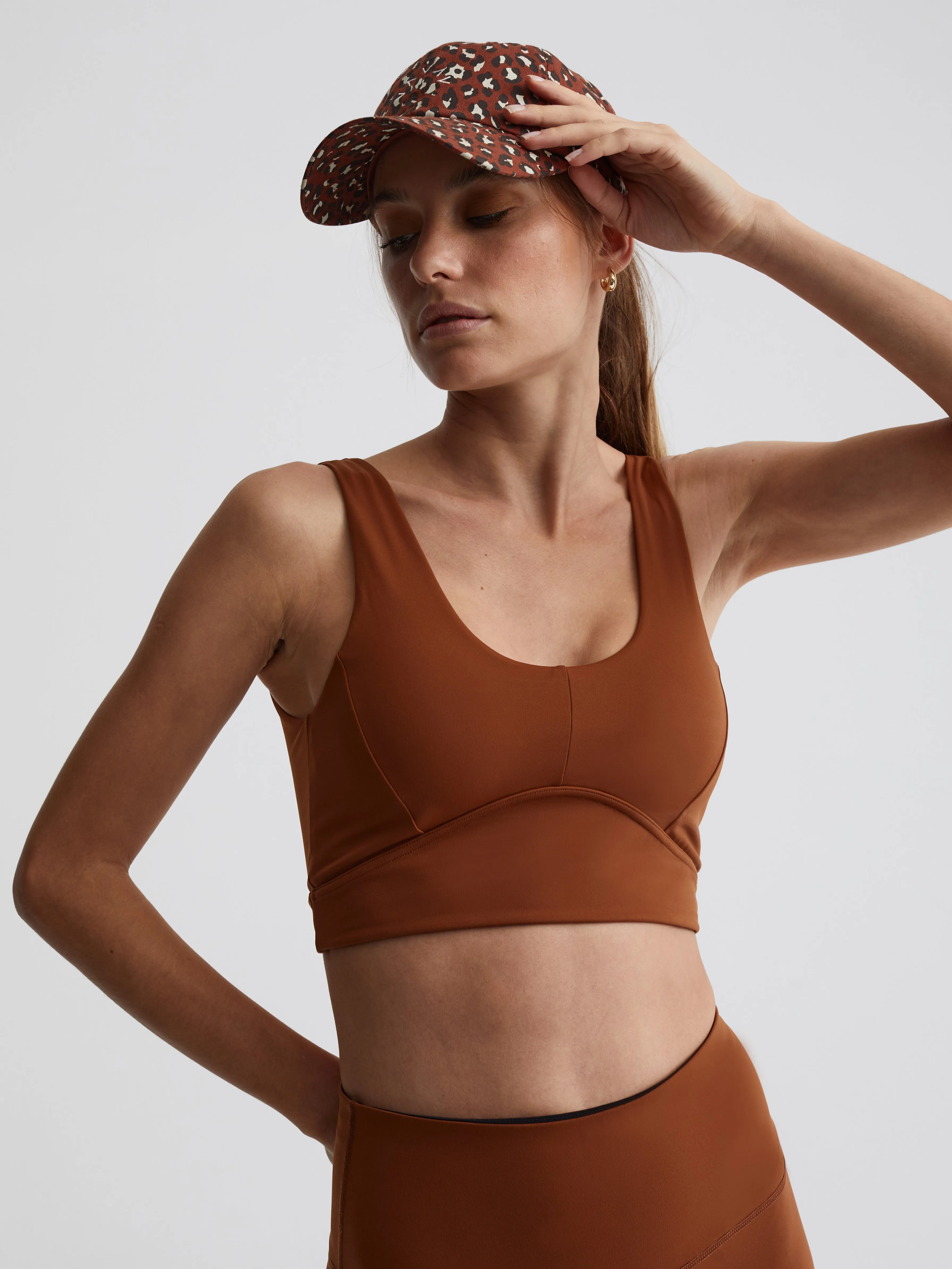 Tortoise Shell Let's Go Elsie Sports Bra
