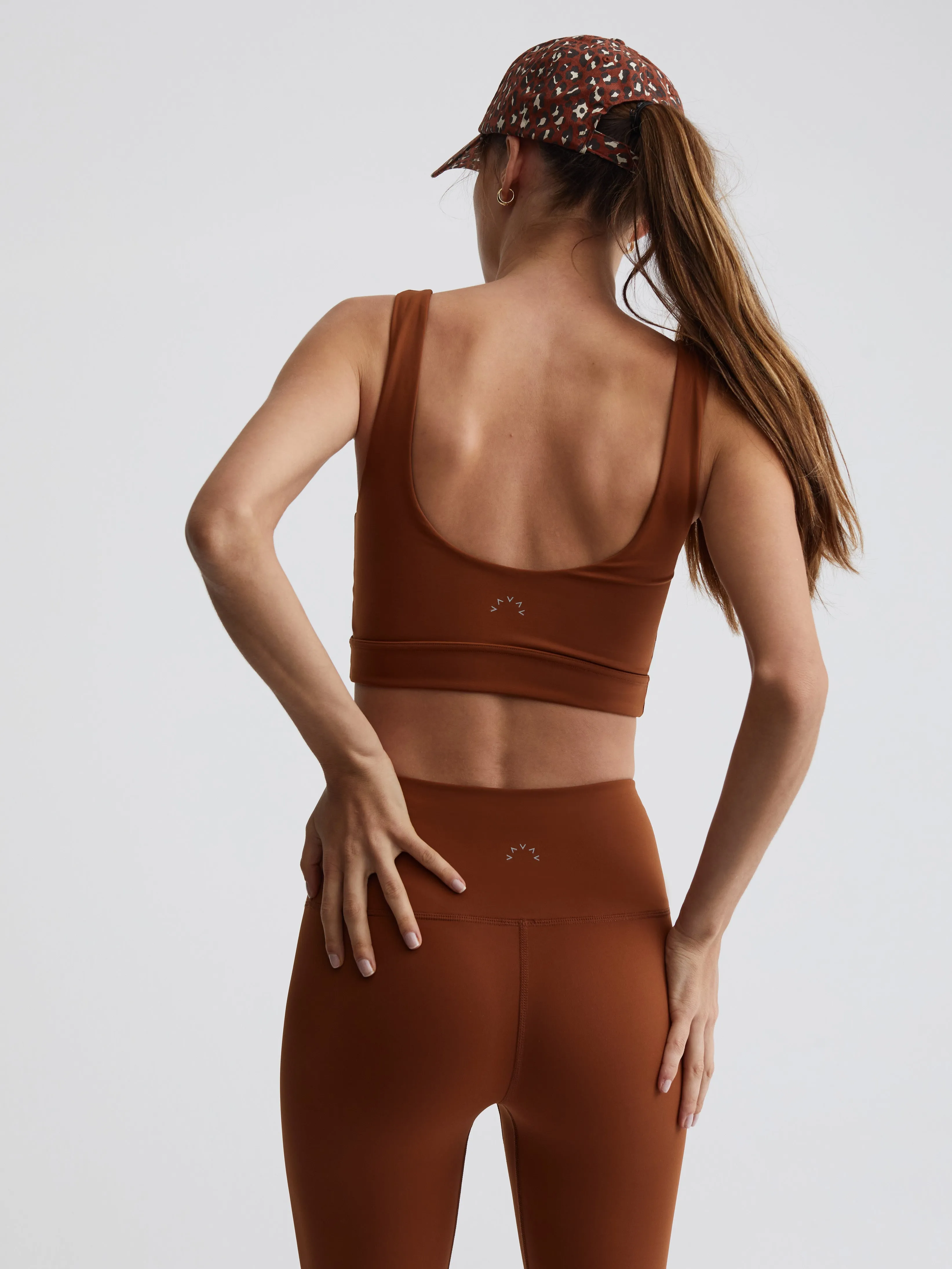 Tortoise Shell Let's Go Elsie Sports Bra