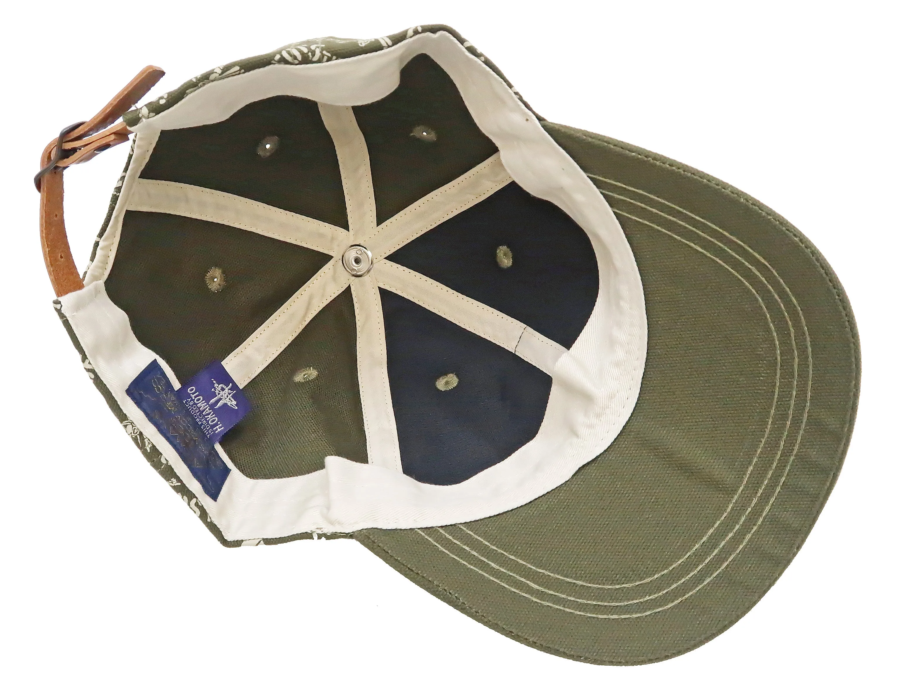 TOYS McCOY Cap Men's US Military Fifth Air Force Twill Cotton Hat TMA2214 Olive