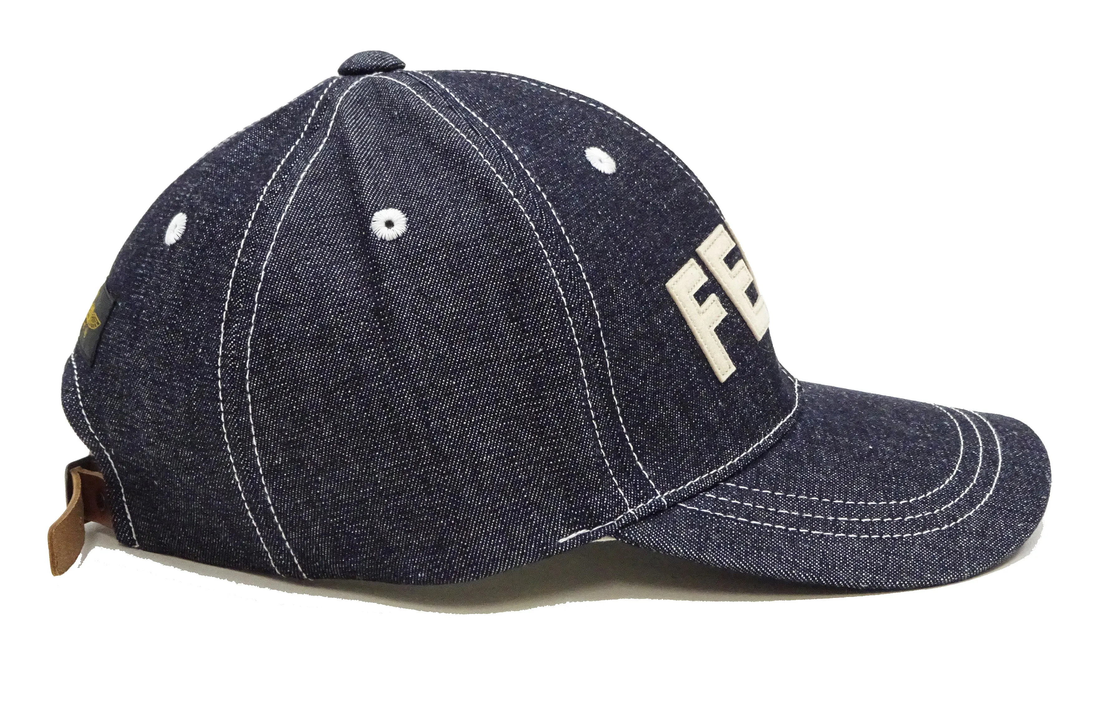 TOYS McCOY Denim Cap Men's Felix the Cat Denim Baseball Hat TMA2401 Deep Blue Indigo