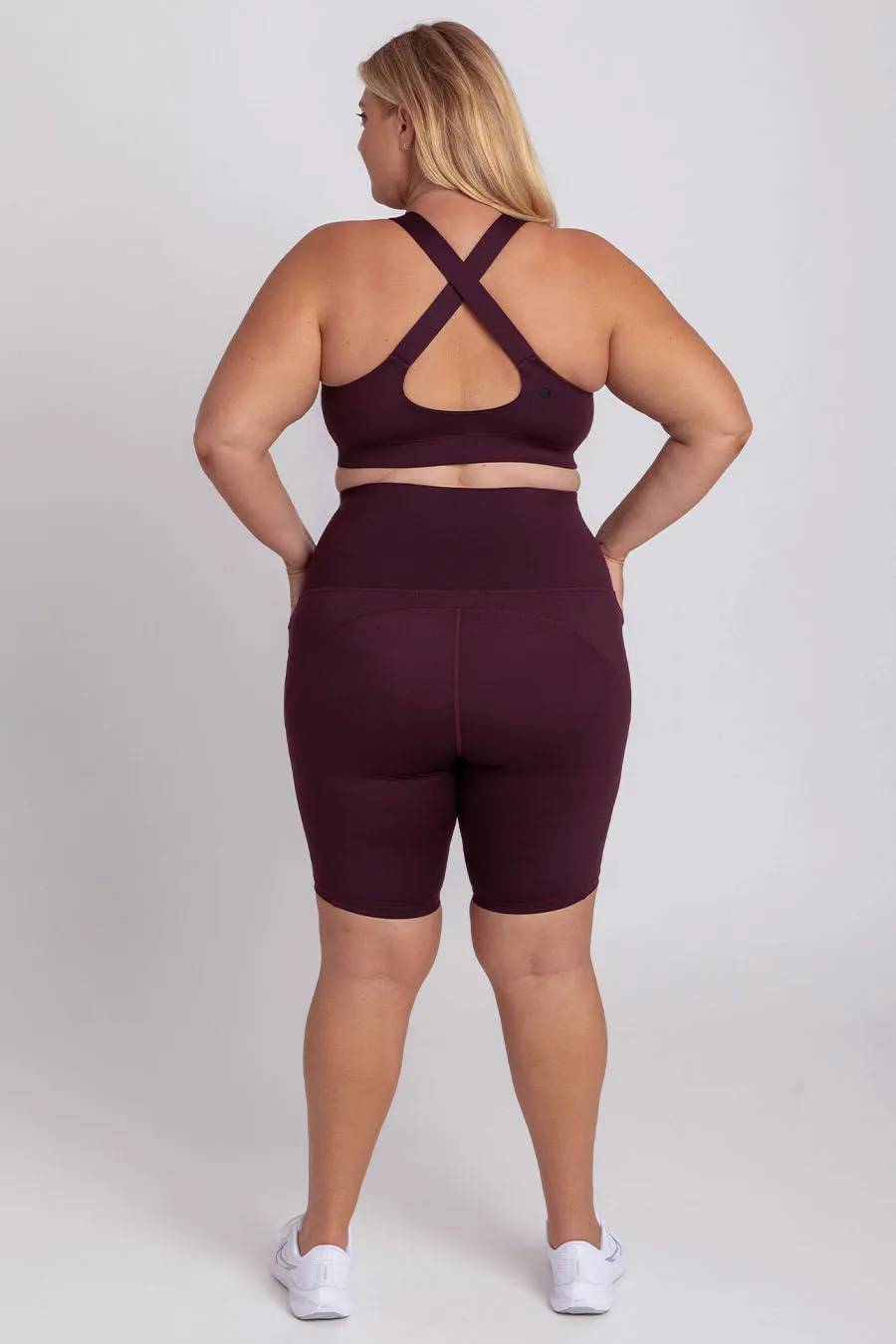 Training Pocket Bike Short - Wine