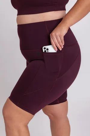 Training Pocket Bike Short - Wine