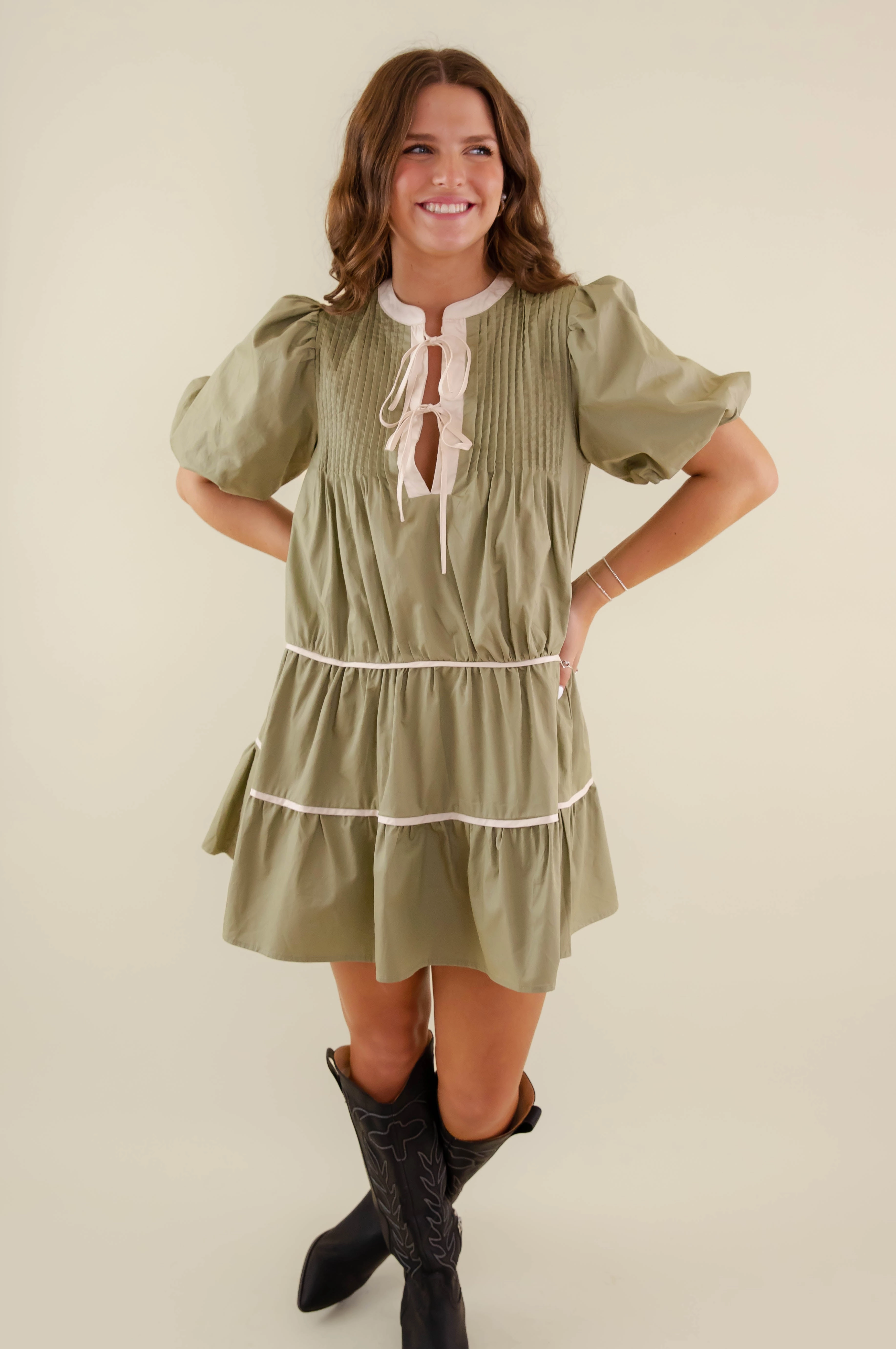 Slender Look Falling Into Place Dress
