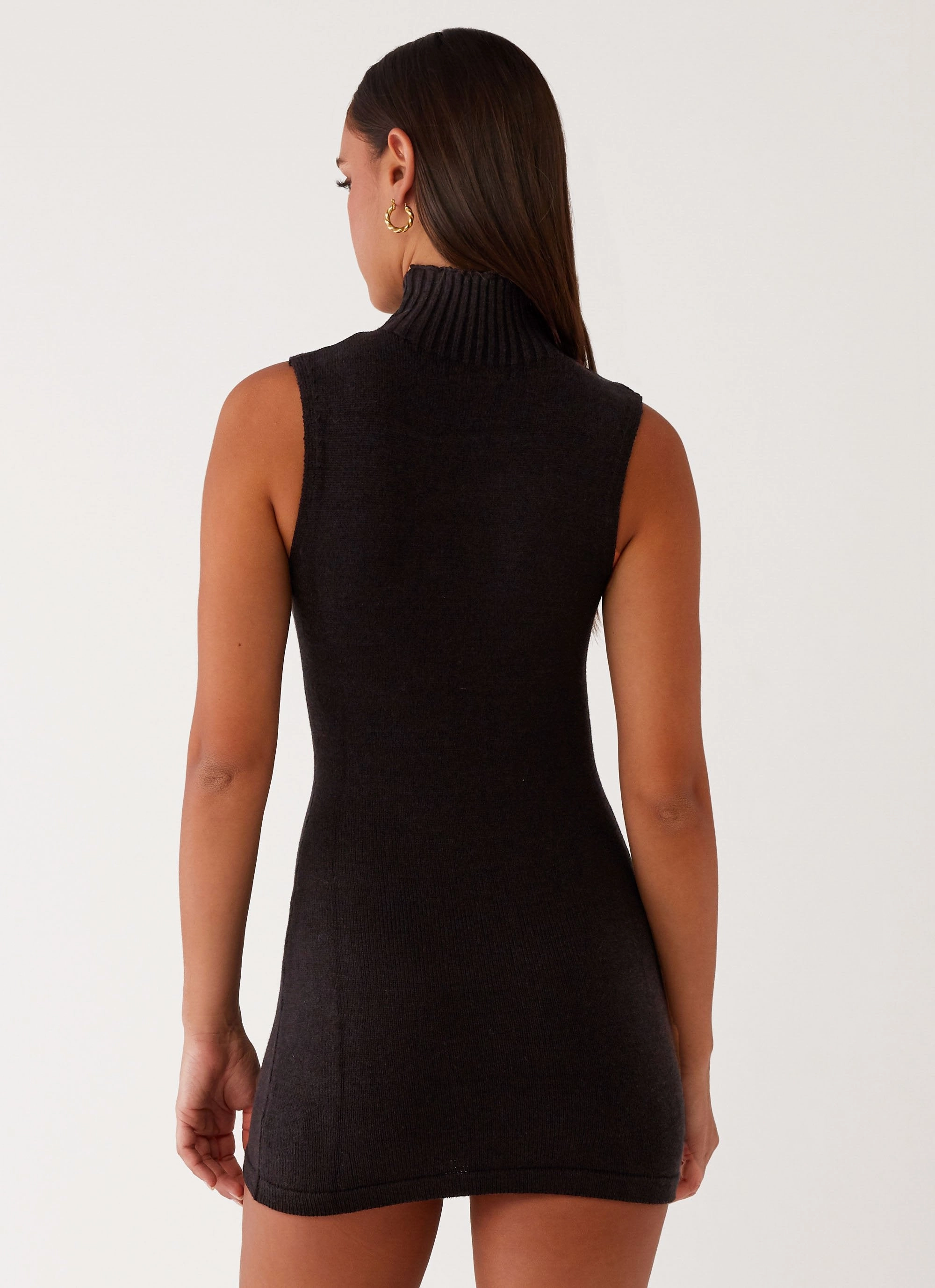 Contemporary Fit Cece Mini Dress - Black