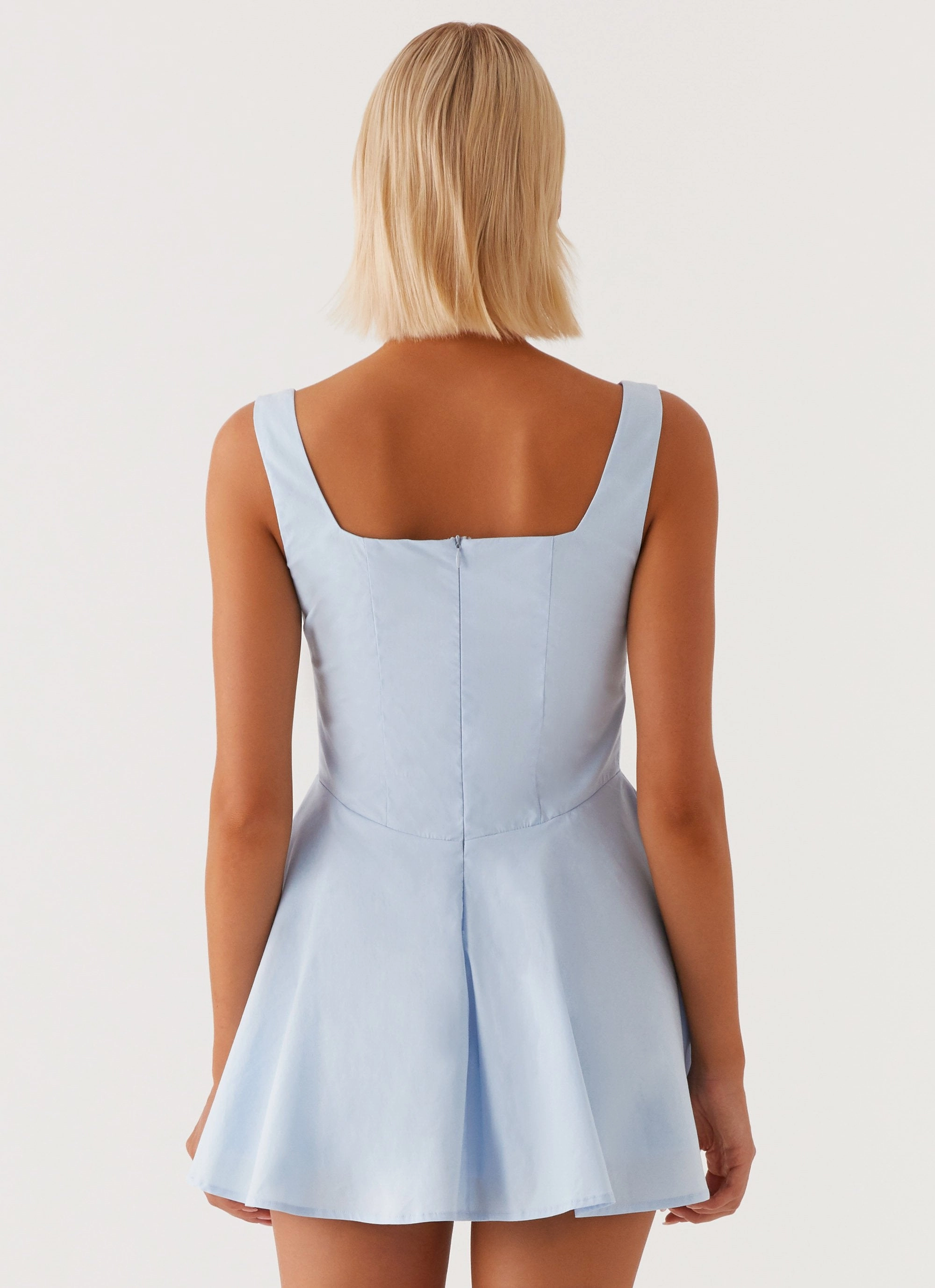 Travel-Pack The Isle Mini Dress - Blue