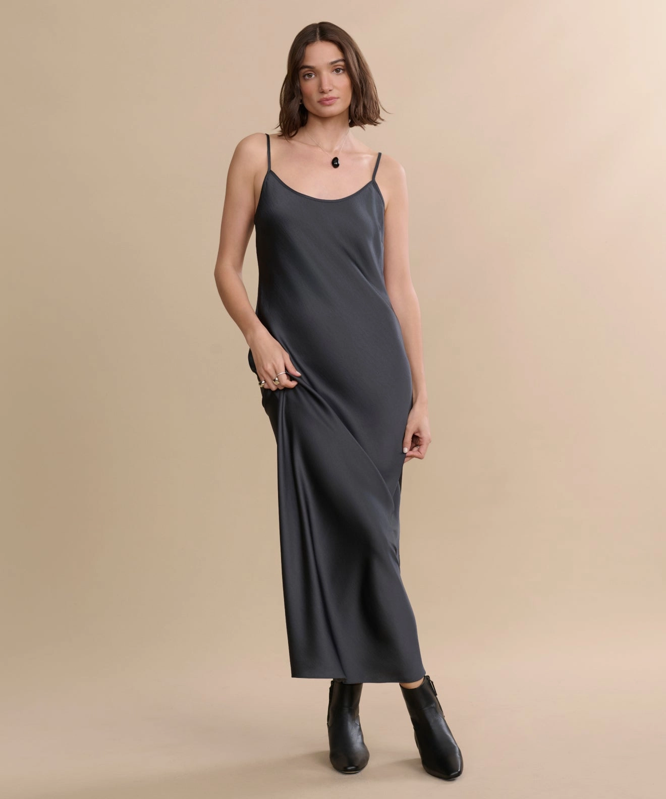 Vibrant Movement Air Beauty Cleo Slip Dress