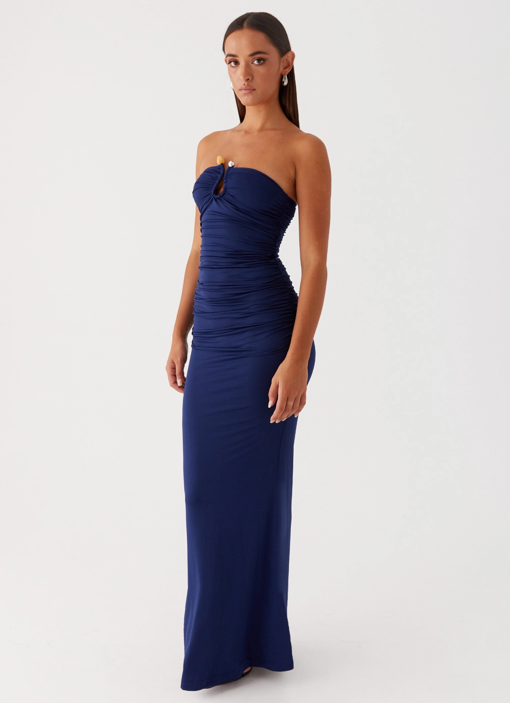 Rudy Maxi Dress - Navy Trendy Layer
