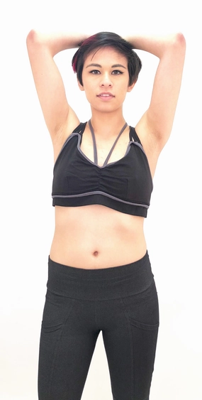 Non Chafing Side Seams Ergonomic Fit Design Tribal Bra