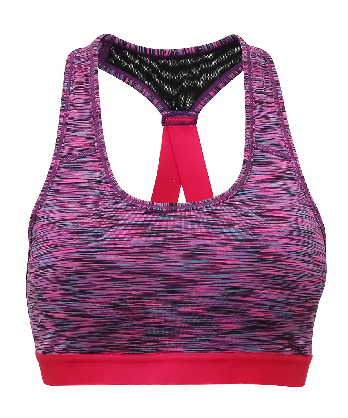 TriDri® performance sports bra (medium impact) | Space Pink