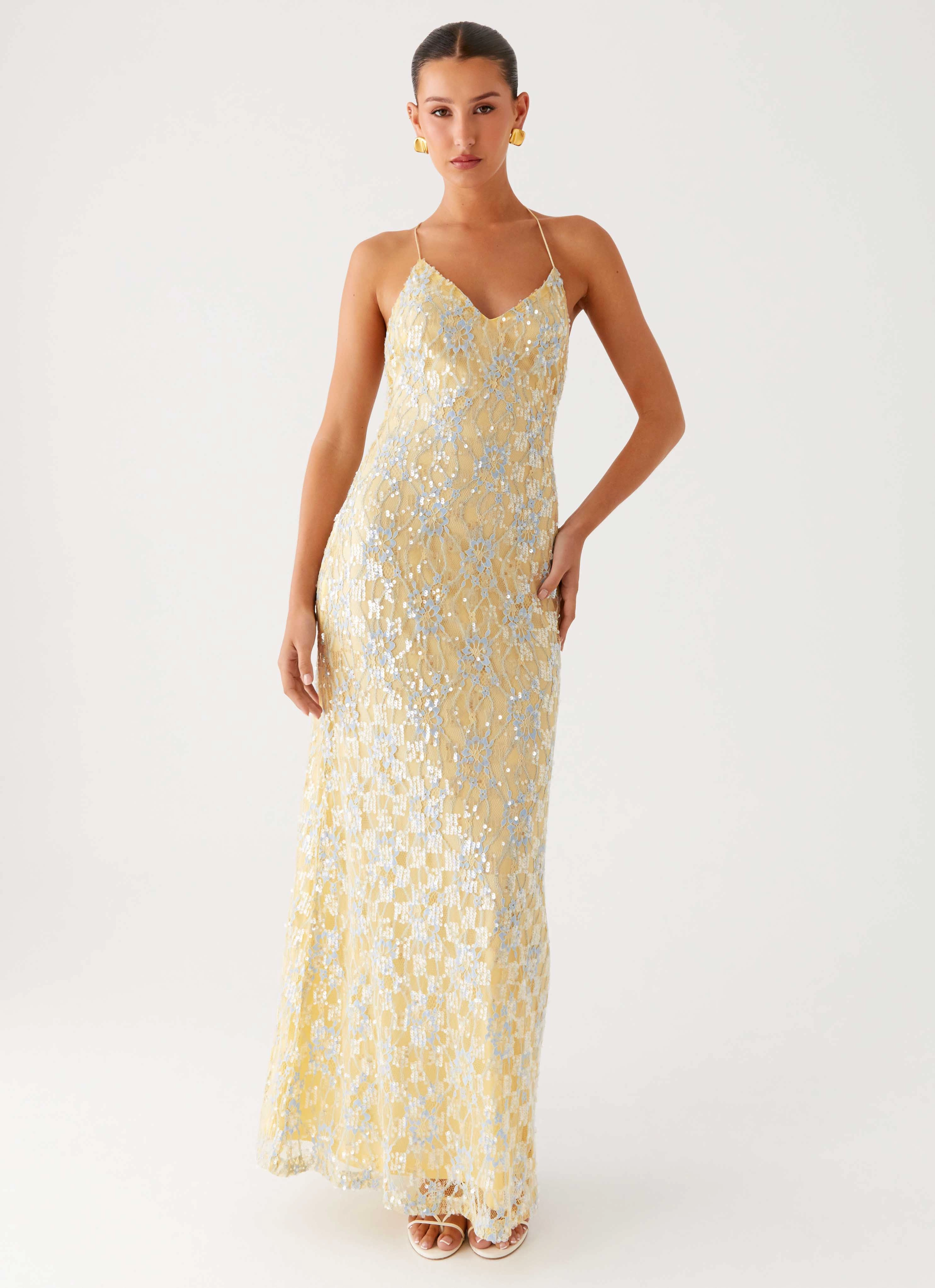 Relaxed Vibe Truly Mine Maxi Dress - Yellow