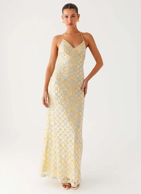 Relaxed Vibe Truly Mine Maxi Dress - Yellow