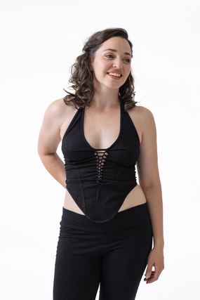 Comfy Cardigan BioBased Fiber Pixie Slay Top V2