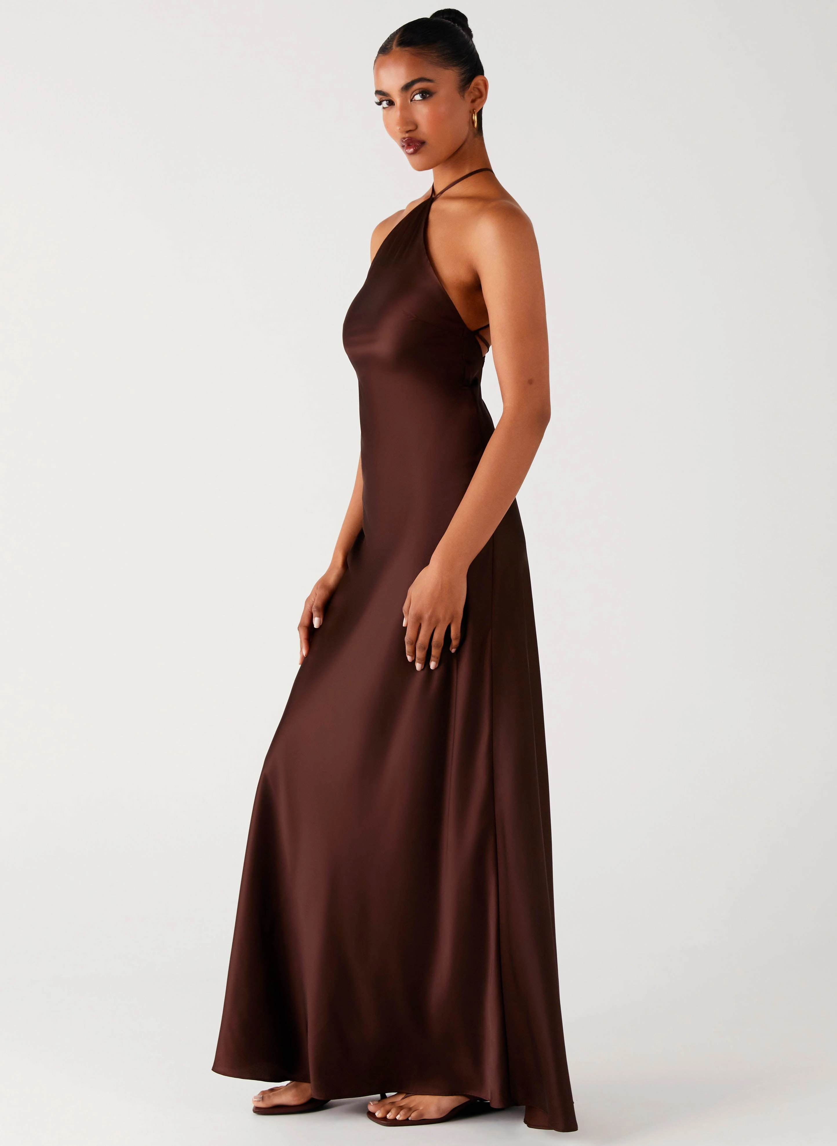 Tulama Maxi Dress - Chocolate Classic Movement