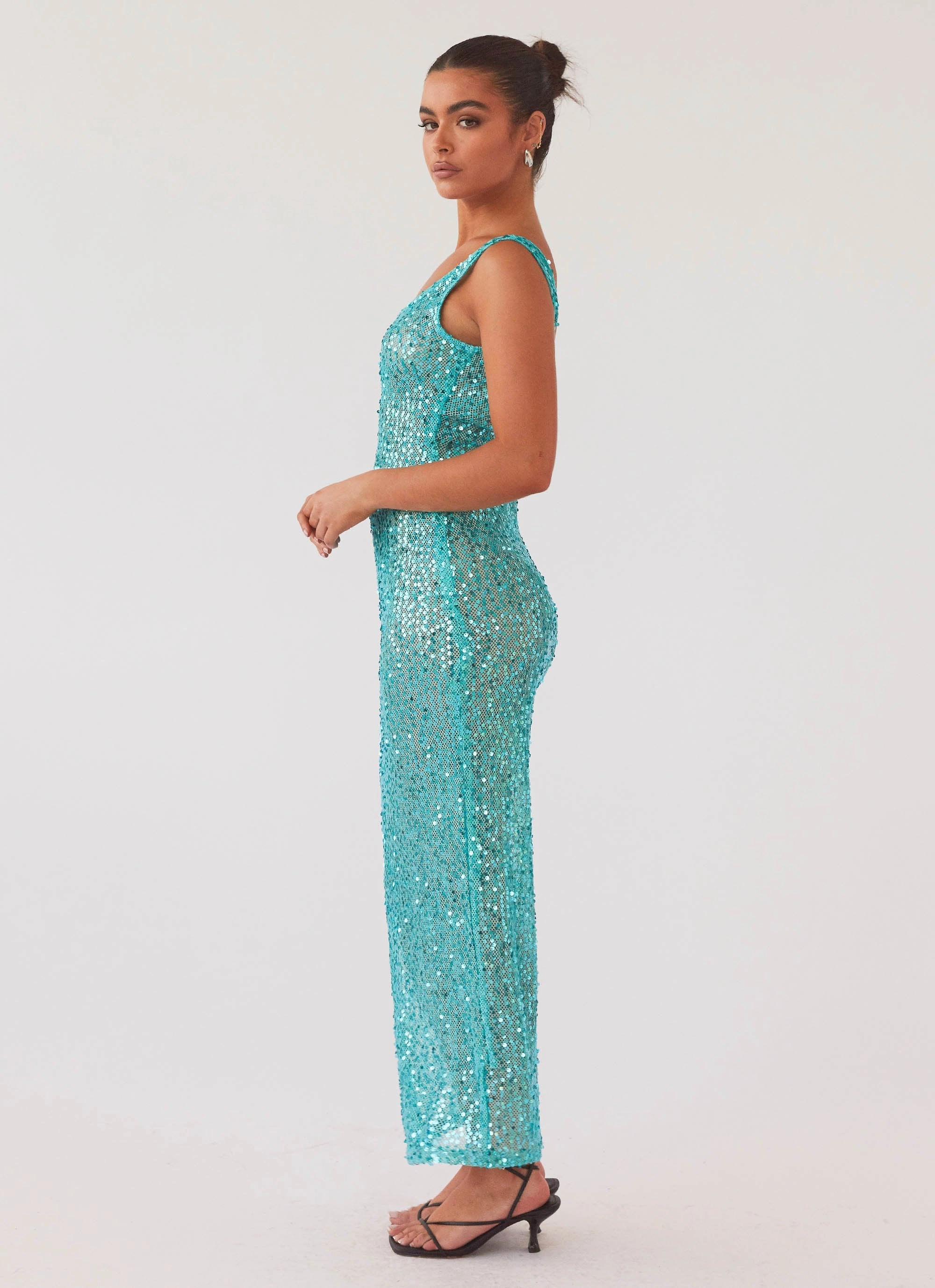 Trendy midi dress Sweet Essence Maxi Dress - Crystal