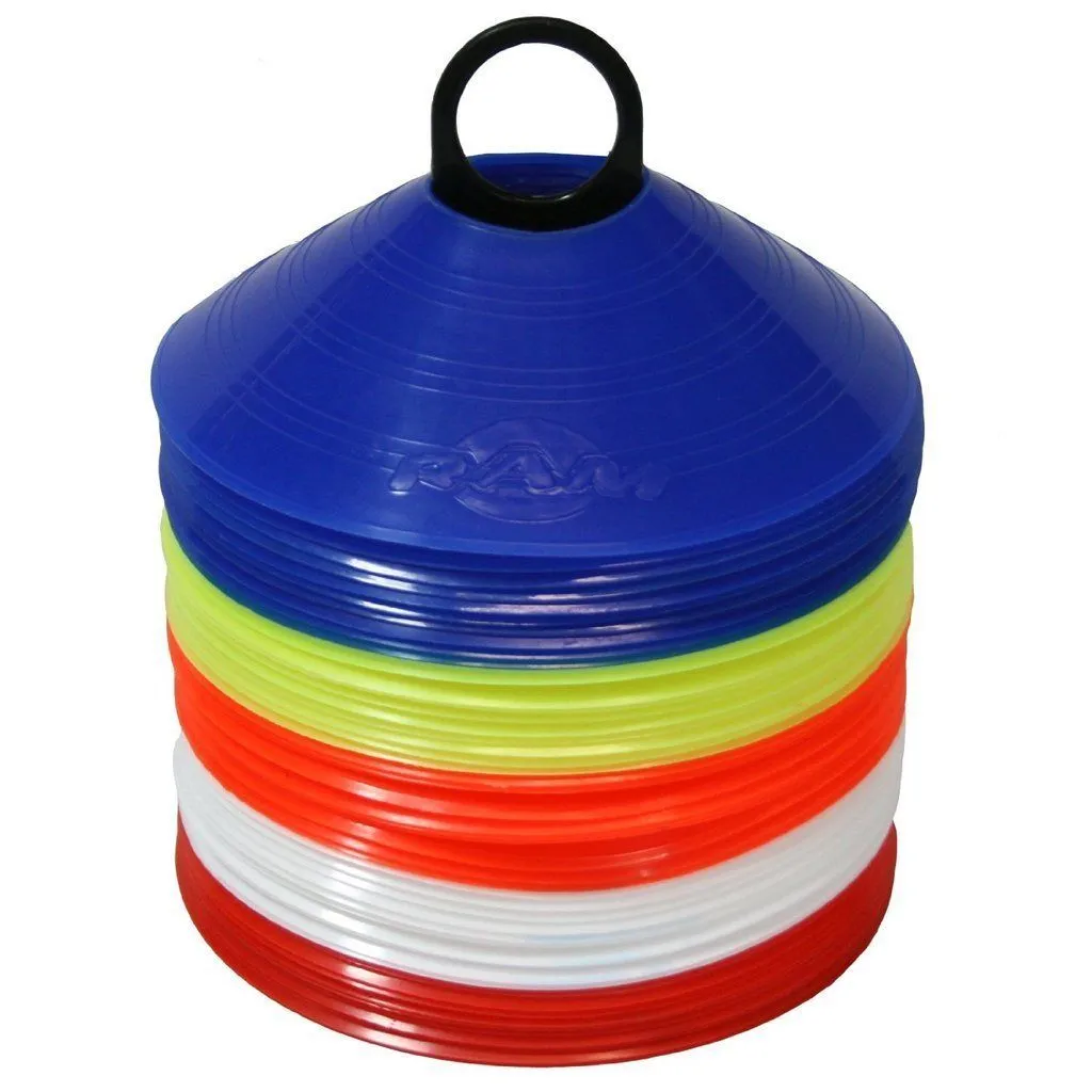 Uber Soccer Low Profile Disc Marker - Flexible - Set of 50