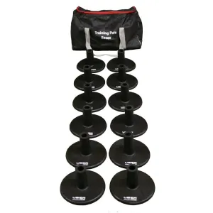 Uber Soccer Speed and Agility Training Pole Base - Set of 12