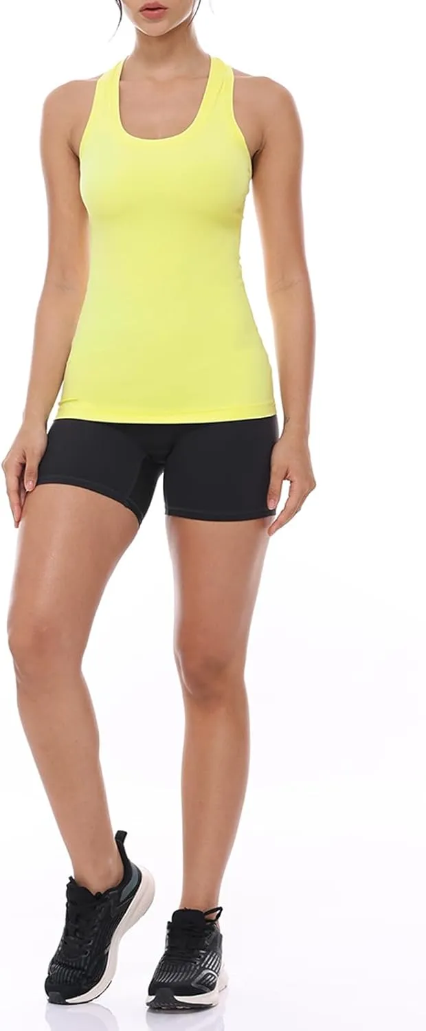 Ukaste Women's Studio Essential Racerback Yoga Workout Tank Top