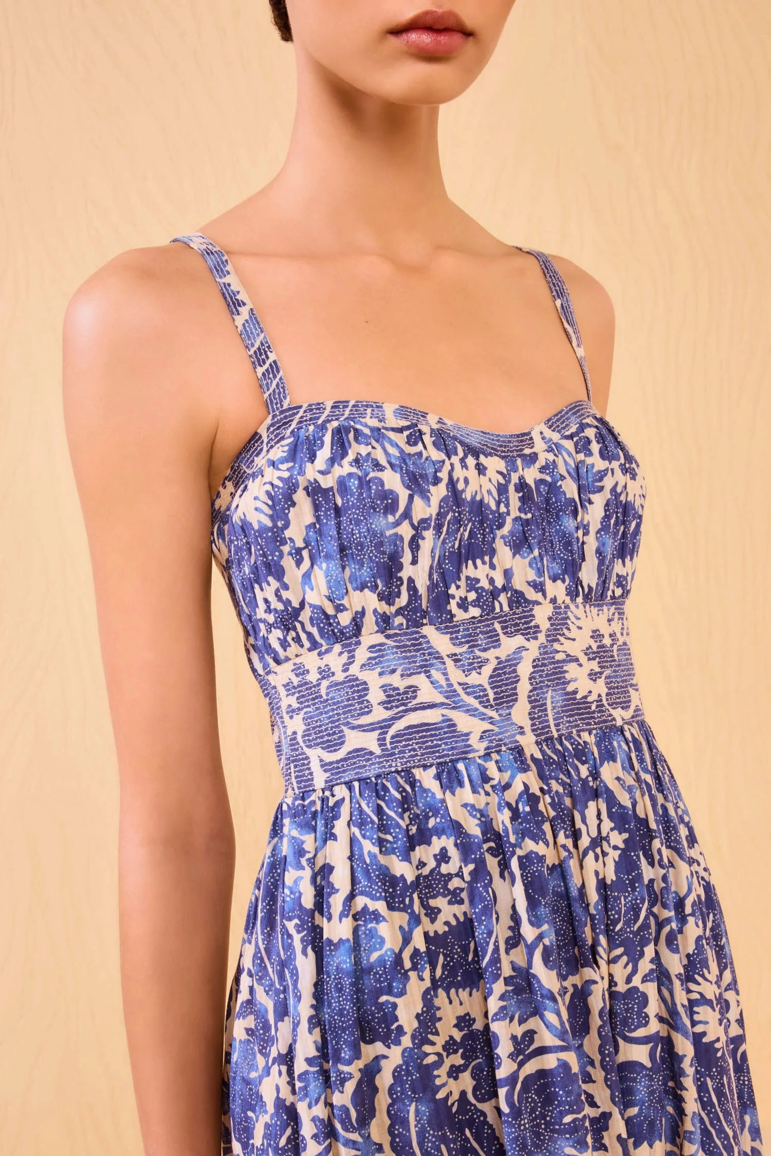 Climate-Adaptive Ulla Johnson Nadine Cami Midi Dress